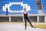 19.10.2021, xkvx, Biathlon Training Antholz-Anterselva, v.l. Marketa Davidova (Czech Republic)  