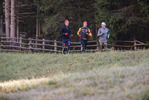 22.10.2021, xkvx, Biathlon Training Antholz-Anterselva, v.l. Philipp Horn (Germany), Benedikt Doll (Germany), Justus Strelow (Germany)  