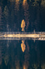 28.10.2021, xkvx, Biathlon Training Antholz-Anterselva / Ansicht Antholzer See, v.l. Ansicht / Overview Antholzer See / Antholzersee / Lago di Anterselva / Feature / Landschaft  
