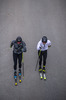 28.10.2021, xkvx, Biathlon Training Antholz-Anterselva, v.l. Vanessa Voigt (Germany), Karolin Horchler (Germany)  