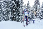 06.11.2021, xmlx, Biathlon - Langlauf Training Davos, v.l. Vanessa Hinz (Germany)  