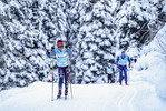 06.11.2021, xmlx, Biathlon - Langlauf Training Davos, v.l. Sabrina Braun (Germany)