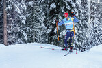 06.11.2021, xmlx, Biathlon - Langlauf Training Davos, v.l. Roman Rees (Germany)  