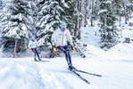06.11.2021, xmlx, Biathlon - Langlauf Training Davos, v.l. Ski Technician Niklas Kellerer (Germany), Ski Technician Sebastian Hopf (Germany)  