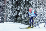 06.11.2021, xmlx, Biathlon - Langlauf Training Davos, v.l. Karolin Horchler (Germany)  