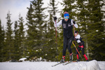 10.11.2021, xkvx, Biathlon Training Sjusjoen, v.l. Finn-Luis Tielke (Germany)  
