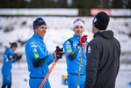10.11.2021, xkvx, Biathlon Training Sjusjoen, v.l. Quentin Fillon Maillet (France), Fabien Claude (France)  