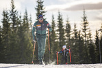 11.11.2021, xkvx, Biathlon Training Sjusjoen, v.l. Emil Iversen (Norway)  