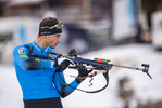 11.11.2021, xkvx, Biathlon Training Sjusjoen, v.l. Emilien Jacquelin (France)  