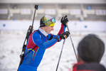 11.11.2021, xkvx, Biathlon Training Sjusjoen, v.l. Linus Kesper (Germany)  