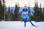12.11.2021, xkvx, Biathlon Training Sjusjoen, v.l. Fabien Claude (France)  