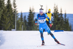 12.11.2021, xkvx, Biathlon Training Sjusjoen, v.l. Fabien Claude (France)  