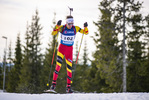 12.11.2021, xkvx, Biathlon Training Sjusjoen, v.l. Pjotr Dielen (Belgium)  