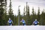 12.11.2021, xkvx, Biathlon Training Sjusjoen, v.l. Unknown / Unbekannt / Czech Republic Athlete  