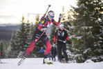 13.11.2021, xkvx, Season Opening Sjusjoen - Sprint Women, v.l. Karoline Offigstad Knotten (Norway)  