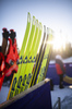 14.11.2021, xkvx, Season Opening Sjusjoen - Mass Start Women, v.l. OneWay Poles / Stoecke / Fischer Ski  