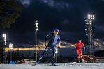 25.11.2021, xkvx, Biathlon IBU World Cup Oestersund, Training Women and Men, v.l. Erik Lesser (Germany) in aktion / in action competes