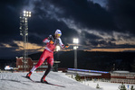 25.11.2021, xkvx, Biathlon IBU World Cup Oestersund, Training Women and Men, v.l. Simon Eder (Austria) in aktion / in action competes