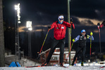 25.11.2021, xkvx, Biathlon IBU World Cup Oestersund, Training Women and Men, v.l. Florent Claude (Belgium) in aktion / in action competes