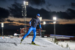 25.11.2021, xkvx, Biathlon IBU World Cup Oestersund, Training Women and Men, v.l. Lukas Hofer (Italy) in aktion / in action competes