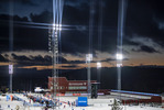 25.11.2021, xkvx, Biathlon IBU World Cup Oestersund, Training Women and Men, v.l. Feature / Stadion / Stadium / Flutlicht in aktion / in action competes
