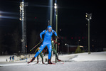 25.11.2021, xkvx, Biathlon IBU World Cup Oestersund, Training Women and Men, v.l. Dominik Windisch (Italy) in aktion / in action competes