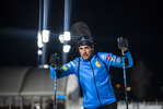 25.11.2021, xkvx, Biathlon IBU World Cup Oestersund, Training Women and Men, v.l. Simon Desthieux (France) in aktion / in action competes