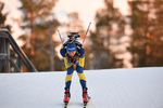 25.11.2021, xetx, Biathlon IBU Cup Idre, Sprint Men, v.l. Emil Nykvist (SWEDEN)