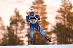 25.11.2021, xetx, Biathlon IBU Cup Idre, Sprint Men, v.l. Serafin Wiestner (SUI)