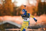 25.11.2021, xetx, Biathlon IBU Cup Idre, Sprint Men, v.l. Anton Ivarsson (SWE)