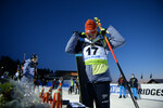 25.11.2021, xetx, Biathlon IBU Cup Idre, Sprint Men, v.l. Johannes Kuehn (GERMANY)