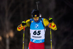 27.11.2021, xkvx, Biathlon IBU World Cup Oestersund, Individual Men, v.l. Cesar Beauvais (Belgium) in aktion / in action competes