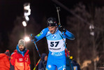 27.11.2021, xkvx, Biathlon IBU World Cup Oestersund, Individual Men, v.l. Simon Desthieux (France) in aktion / in action competes