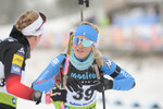 27.11.2021, xetx, Biathlon IBU Cup Idre, Sprint Women, v.l. Hannah Auchentaller (ITALY)