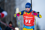 28.11.2021, xkvx, Biathlon IBU World Cup Oestersund, Sprint Women, v.l. Anna Magnusson (Sweden) in aktion / in action competes