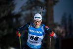28.11.2021, xkvx, Biathlon IBU World Cup Oestersund, Sprint Men, v.l. Justus STRELOW (Germany) in aktion / in action competes