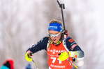 28.11.2021, xkvx, Biathlon IBU World Cup Oestersund, Sprint Women, v.l. Anna Weidel (Germany) in aktion / in action competes