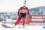 28.11.2021, xkvx, Biathlon IBU World Cup Oestersund, Sprint Women, v.l. Karoline Offigstad Knotten (Norway) in aktion / in action competes