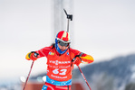 28.11.2021, xkvx, Biathlon IBU World Cup Oestersund, Sprint Women, v.l. Fanqi Meng (China) in aktion / in action competes
