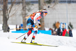 28.11.2021, xkvx, Biathlon IBU World Cup Oestersund, Sprint Women, v.l. Jessica Jislova (Czech Republic) in aktion / in action competes