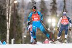 28.11.2021, xkvx, Biathlon IBU World Cup Oestersund, Sprint Women, v.l. Chloe Chevalier (France) in aktion / in action competes