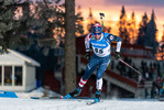 28.11.2021, xkvx, Biathlon IBU World Cup Oestersund, Sprint Men, v.l. Jake BROWN (United States) in aktion / in action competes