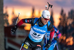 28.11.2021, xkvx, Biathlon IBU World Cup Oestersund, Sprint Men, v.l. Sivert Guttorm BAKKEN (Norway) in aktion / in action competes