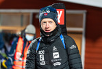 28.11.2021, xkvx, Biathlon IBU World Cup Oestersund, Sprint Men, v.l. Johannes Thingnes BOE (Norway) nach dem Wettkampf / after the competition