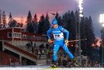 28.11.2021, xkvx, Biathlon IBU World Cup Oestersund, Sprint Men, v.l. Thomas BORMOLINI (Italy) in aktion / in action competes