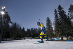 28.11.2021, xkvx, Biathlon IBU World Cup Oestersund, Sprint Men, v.l. Oskar BRANDT (Sweden) in aktion / in action competes