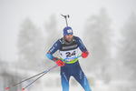 28.11.2021, xetx, Biathlon IBU Cup Idre, Pursuit Men, v.l. Eligius Tambornino (SWITZERLAND)
