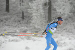 28.11.2021, xetx, Biathlon IBU Cup Idre, Pursuit Men, v.l. David Zingerle (ITALY)