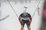 28.11.2021, xetx, Biathlon IBU Cup Idre, Pursuit Men, v.l. Erlend Bjoentegaard (NORWAY)