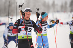 28.11.2021, xetx, Biathlon IBU Cup Idre, Pursuit Men, v.l. Endre Stroemsheim (NORWAY)